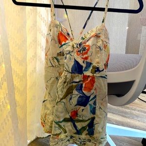Hollister floral tank top